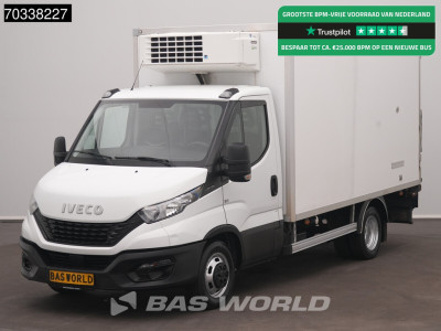 Iveco Daily 35C14 Koelwagen Vriezer Thermo King V-500-MAX 230v Stekker Euro6 Bakwagen Gekoeld Koel Koeler Kühl Kühler Kühlwagen Kühlkoffer Vries Vriezer Vrieswagen Frigo Bakwagen Cruise control