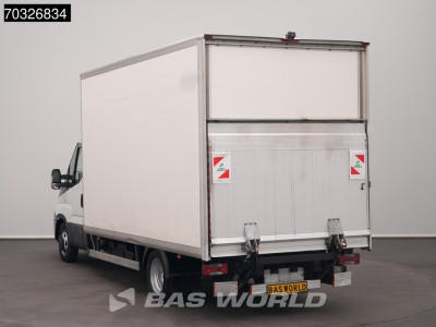 Iveco Daily 35C14 Laadklep Bakwagen Airco Cruise Euro6 Meubelbak Koffer Ladebordwand LBW Taillift Airco Cruise control 6