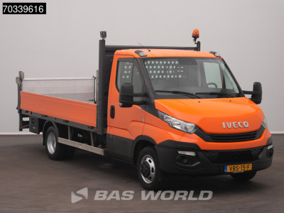 Iveco Daily 35C14 Laadklep Dubbellucht Open Laadbak 3,5t Trekhaak Airco Cruise Euro6 Pritsche Pickup Airco foto 5