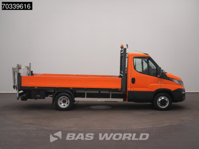 Iveco Daily 35C14 Laadklep Dubbellucht Open Laadbak 3,5t Trekhaak Airco Cruise Euro6 Pritsche Pickup Airco foto 7