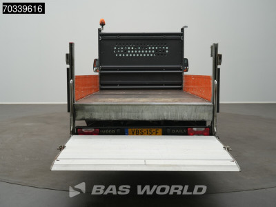 Iveco Daily 35C14 Laadklep Dubbellucht Open Laadbak 3,5t Trekhaak Airco Cruise Euro6 Pritsche Pickup Airco foto 9
