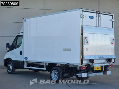 Iveco Daily 35C14 Vriezer Koelwagen Laadklep Zijdeur Dubbellucht Thermo King V-300 MAX Airco Cruise Vries Vriezer Koel Koeler Kühl Kühlwagen Frigo Airco Cruise control foto 2