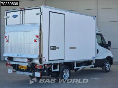 Iveco Daily 35C14 Vriezer Koelwagen Laadklep Zijdeur Dubbellucht Thermo King V-300 MAX Airco Cruise Vries Vriezer Koel Koeler Kühl Kühlwagen Frigo Airco Cruise control foto 6