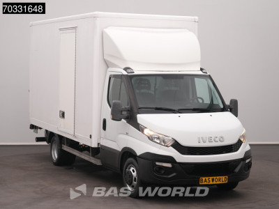 Iveco Daily 35C15 3.0L Euro6 Laadklep 2x Zijdeur 3,5t Trekhaak Dubbellucht Bakwagen Airco Cruise Meubelbak Koffer Mobekoffer LBW Tail Lift Airco Trekhaak Cruise control foto 5