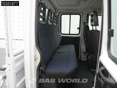 Iveco Daily 35C15 3.0L Kipper Dubbele Cabine 3,5t Trekhaak Dubbel Lucht Airco Cruise Euro6 Tipper Benne Kieper DoKa Airco Trekhaak Cruise control foto 10