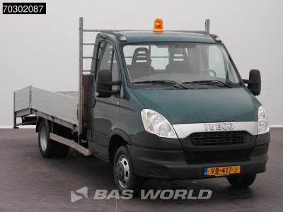 Iveco Daily 35C15 3.0L Open Laadbak 3,5t Trekhaak 150PK Dubbellucht Pritsche Pickup Open Box Oprijwagen Cartransporter Trekhaak 7