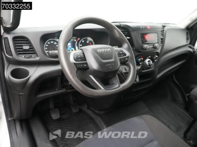 Iveco Daily 35C16 3.0 160PK Kipper Dubbele Cabine 3,5t Trekhaak Dubbellucht Airco Cruise Euro6 Tipper Benne Kieper Airco Trekhaak Cruise control foto 3