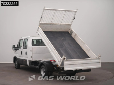 Iveco Daily 35C16 3.0 160PK Kipper Dubbele Cabine 3,5t Trekhaak Dubbellucht Airco Cruise Euro6 Tipper Benne Kieper Airco Trekhaak Cruise control foto 6