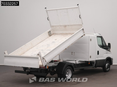 Iveco Daily 35C16 3.0L 160PK Kipper met Kist Navi Camera 3.5t Trekhaak Kieper Benne Tipper Airco Airco Trekhaak Cruise control foto 2