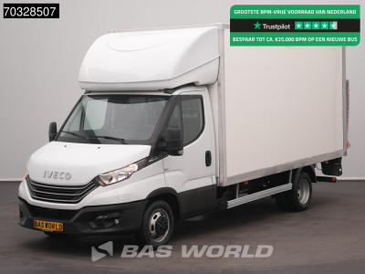 Iveco Daily 35C16 3.0L Automaat Laadklep Zijdeur Dubbellucht Bakwagen Airco Cruise Camera DHollandia Euro6 Meubelbak Koffer Mobelkoffer LBW Tail Lift Airco Cruise control