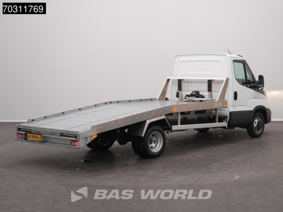 Iveco Daily 35C16 3.0L Autotransporter Dubbellucht 160PK Airco Cruise Camera Lier Euro6 Abschleppwagen Car Transporter Airco Cruise control foto 7