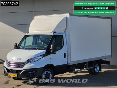 Iveco Daily 35C16 3.0L Bakwagen Dubbellucht Airco Cruise Euro6 Meubelbak Koffer 19m3 Airco Cruise control