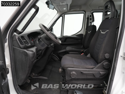 Iveco Daily 35C16 3.0L Dubbel Cabinbe Navi Kipper Airco Cruise 3,5t Trekgewicht Euro6 Tipper Benne Kieper Airco Trekhaak Cruise control foto 15