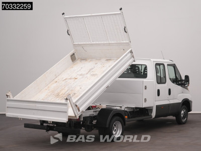 Iveco Daily 35C16 3.0L Dubbel Cabinbe Navi Kipper Airco Cruise 3,5t Trekgewicht Euro6 Tipper Benne Kieper Airco Trekhaak Cruise control foto 2