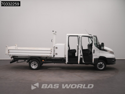 Iveco Daily 35C16 3.0L Dubbel Cabinbe Navi Kipper Airco Cruise 3,5t Trekgewicht Euro6 Tipper Benne Kieper Airco Trekhaak Cruise control foto 7