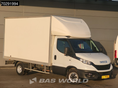 Iveco Daily 35C16 3.0L Dubbellucht Bakwagen Achterdeuren Airco Cruise Camera Euro6 Meubelbak Koffer 20m3 Airco Cruise control foto 3