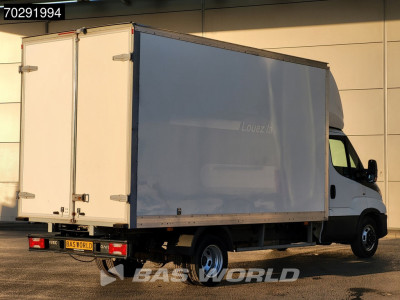 Iveco Daily 35C16 3.0L Dubbellucht Bakwagen Achterdeuren Airco Cruise Camera Euro6 Meubelbak Koffer 20m3 Airco Cruise control foto 5