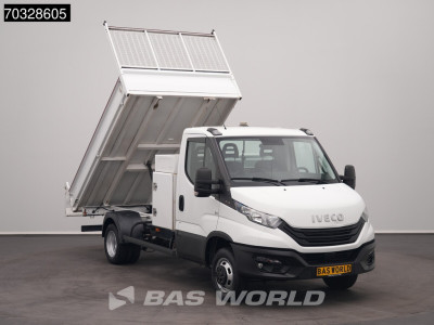 Iveco Daily 35C16 3.0L Dubbellucht Kipper Airco Cruise 3,5t Trekgewicht Euro6 Tipper Benne Kieper Airco Cruise control 5