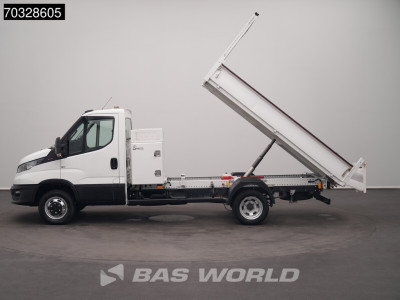 Iveco Daily 35C16 3.0L Dubbellucht Kipper Airco Cruise 3,5t Trekgewicht Euro6 Tipper Benne Kieper Airco Cruise control 7