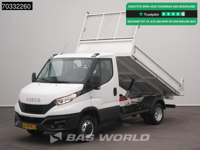 Iveco Daily 35C16 3.0L Kipper 3,5t Trekhaak Navi Airco Cruise Euro6 Tipper Benne Kieper Airco Trekhaak Cruise control