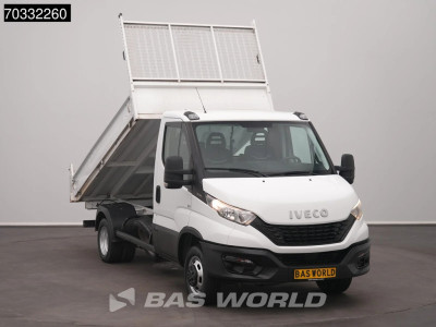 Iveco Daily 35C16 3.0L Kipper 3,5t Trekhaak Navi Airco Cruise Euro6 Tipper Benne Kieper Airco Trekhaak Cruise control foto 5