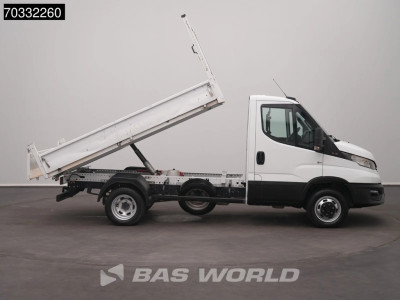 Iveco Daily 35C16 3.0L Kipper 3,5t Trekhaak Navi Airco Cruise Euro6 Tipper Benne Kieper Airco Trekhaak Cruise control foto 8