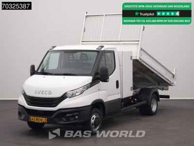 Iveco Daily 35C16 3.0L Kipper Dubbellucht 3,5t Trekhaak Navi Airco Cruise Camera Euro6 Kieper Airco Trekhaak Cruise control