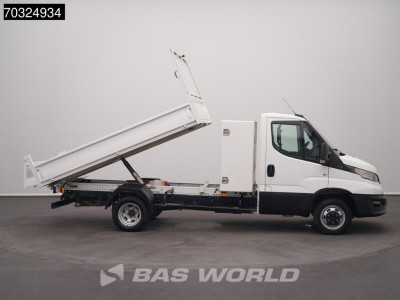 Iveco Daily 35C16 3.0L Kipper Dubbellucht 3,5t Trekhaak Navi Airco Cruise Camera Euro6 Kieper Airco Trekhaak Cruise control foto 7