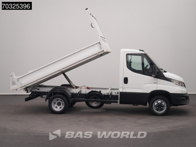Iveco Daily 35C16 3.0L Kipper Dubbellucht Trekhaak Navi Airco Cruise Euro6 Tipper Benne Kieper Airco Trekhaak Cruise control 7