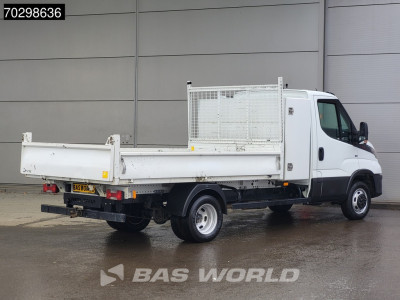 Iveco Daily 35C16 3.0L Kipper met Kist 3.5t trekhaak Tipper Benne Airco Cruise Euro6 Airco Trekhaak Cruise control foto 5