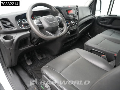 Iveco Daily 35C16 3.0L Kipper met Kist 3500kg trekhaak Airco Cruise Euro6 Tipper Kieper Open laadbak Benne Airco Trekhaak Cruise control foto 3