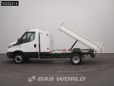 Iveco Daily 35C16 3.0L Kipper met Kist 3500kg trekhaak Airco Cruise Euro6 Tipper Kieper Open laadbak Benne Airco Trekhaak Cruise control foto 7