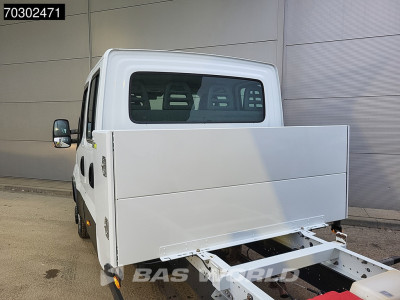 Iveco Daily 35C16 3.0L Kipper met Kist Dubbel Cabine Dubbellucht 3,5t Trekhaak 160PK Airco Cruise Euro6 Tipper Benne Kieper Airco Trekhaak Cruise control foto 8