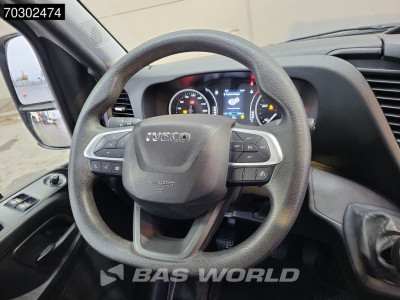 Iveco Daily 35C16 3.0L Kipper met Kist Dubbel Cabine Dubbellucht 3,5t Trekhaak Airco Cruise Euro6 Tipper Benne Kieper Airco Trekhaak Cruise control foto 18