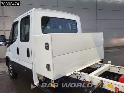 Iveco Daily 35C16 3.0L Kipper met Kist Dubbel Cabine Dubbellucht 3,5t Trekhaak Airco Cruise Euro6 Tipper Benne Kieper Airco Trekhaak Cruise control foto 6
