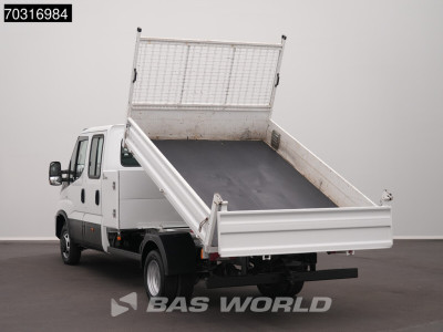Iveco Daily 35C16 3.0L Kipper met Kist Dubbel Cabine Dubbellucht 3,5t Trekhaak Navi Airco Cruise Camera Euro6 Tipper Benne Kieper Airco Trekhaak Cruise control foto 2