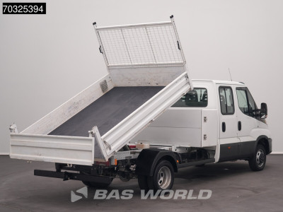 Iveco Daily 35C16 3.0L Kipper met Kist Dubbel Cabine Dubbellucht 3,5t Trekhaak Navi Airco Cruise Camera Euro6 Tipper Benne Kieper Airco Trekhaak Cruise control foto 6