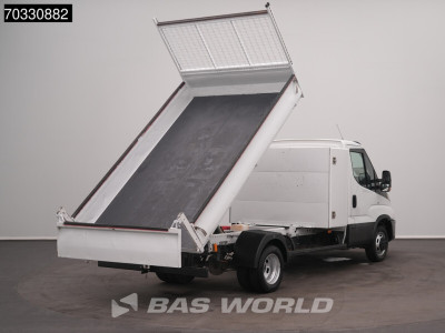 Iveco Daily 35C16 3.0L Kipper met Kist Dubbellucht 3,5t Trekhaak Airco Cruise Euro6 Tipper Benne Kieper Airco Trekhaak Cruise control 2