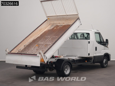 Iveco Daily 35C16 3.0L Kipper met Kist Dubbellucht 3,5t Trekhaak Airco Cruise Euro6 Tipper Benne Kieper Airco Trekhaak Cruise control 2