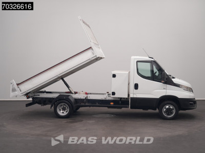 Iveco Daily 35C16 3.0L Kipper met Kist Dubbellucht 3,5t Trekhaak Airco Cruise Euro6 Tipper Benne Kieper Airco Trekhaak Cruise control 21