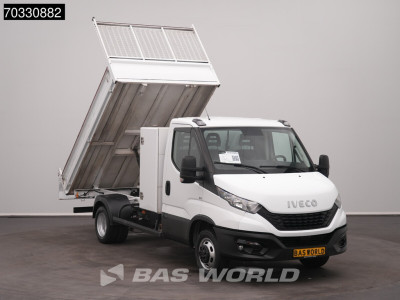 Iveco Daily 35C16 3.0L Kipper met Kist Dubbellucht 3,5t Trekhaak Airco Cruise Euro6 Tipper Benne Kieper Airco Trekhaak Cruise control 5