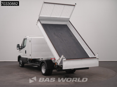 Iveco Daily 35C16 3.0L Kipper met Kist Dubbellucht 3,5t Trekhaak Airco Cruise Euro6 Tipper Benne Kieper Airco Trekhaak Cruise control 6
