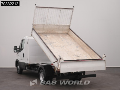 Iveco Daily 35C16 3.0L Kipper met Kist Dubbellucht 3,5t Trekhaak Airco Cruise Euro6 Tipper Benne Kieper Airco Trekhaak Cruise control foto 6