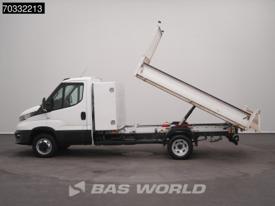 Iveco Daily 35C16 3.0L Kipper met Kist Dubbellucht 3,5t Trekhaak Airco Cruise Euro6 Tipper Benne Kieper Airco Trekhaak Cruise control foto 7
