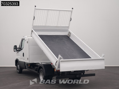 Iveco Daily 35C16 3.0L Kipper met Kist Dubbellucht 3,5t Trekhaak Navi Airco Cruise Camera Euro6 Tipper Benne Kieper Airco Trekhaak Cruise control foto 6