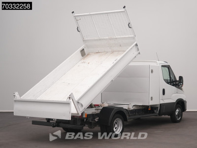 Iveco Daily 35C16 3.0L Kipper met Kist Dubbellucht Navi Airco Cruise Euro6 Tipper Benne Kieper Airco Cruise control foto 2