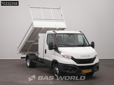 Iveco Daily 35C16 3.0L Kipper met Kist Dubbellucht Navi Airco Cruise Euro6 Tipper Benne Kieper Airco Cruise control foto 5