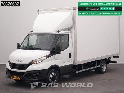 Iveco Daily 35C16 3.0L Laadklep Dubbellucht 160PK Bakwagen Airco Cruise Euro6 Meubelbak Koffer Airco Cruise control