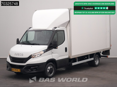 Iveco Daily 35C16 3.0L Laadklep Dubbellucht 160PK Bakwagen Airco Cruise Euro6 Meubelbak Koffer Airco Cruise control