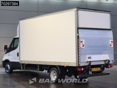 Iveco Daily 35C16 3.0L Laadklep Dubbellucht 160PK Bakwagen Airco Cruise Euro6 Meubelbak Koffer Airco Cruise control foto 2